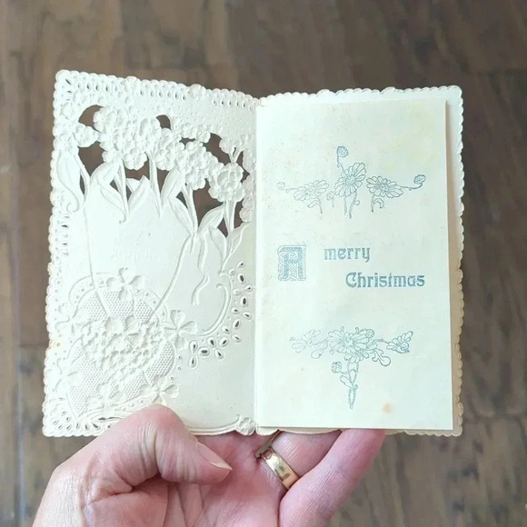 Antique Christmas  Card - Picture 2 of 6